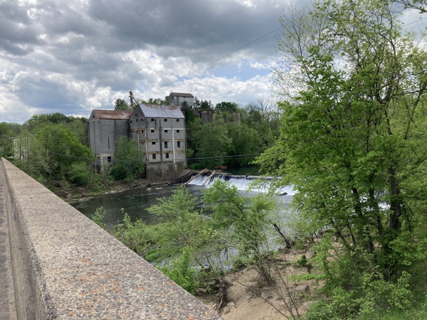 A dam was built in Rapidan around 1772. It was destroyed during the Civil War but rebuilt in the early 20th century. Now it's the subject of a community debate on whether to take it down.