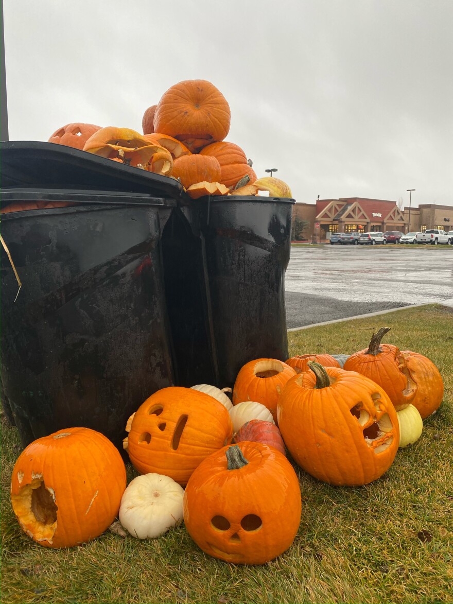 Don't chuck it pumpkin composting is available around Park City