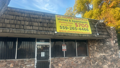 Photo of the outside of JD Home Rentals office.