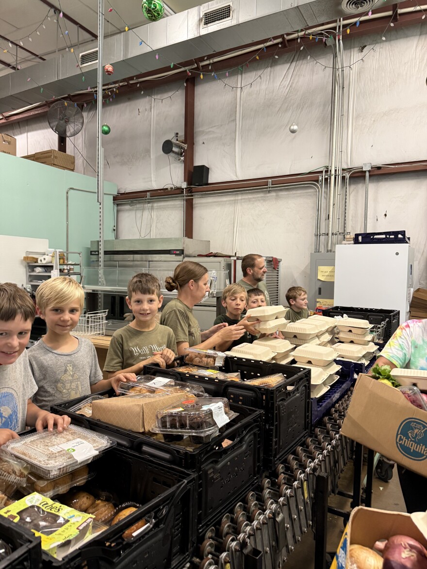 The Manna House Hydroponic Garden produces 6,500 heads of lettuce per month that are distributed to the local community.