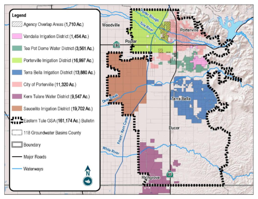 Eastern Tule Groundwater Sustainability Agency has fractured with all of its former member districts forming their own groundwater agencies.