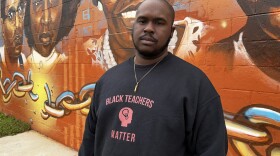 Calvert White, a student at Jackson State University. (Brittany Brown/Gulf States Newsroom)