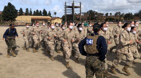 The first class of female recruits arrived at Marine Corps Recruit Depot San Diego this winter, ending almost a hundred years when the boot camp accepted only men.