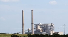 Oklahoma Gas & Electric's coal-fired Sooner Plant in Red Rock, Okla.