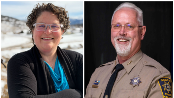 Democrat Rebecca Anderson and incumbent Republican James Van Beek will face off in the general election for Eagle County sheriff.