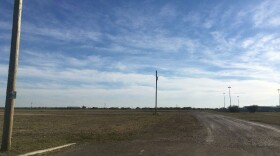 An encampment that served as a hub for Army and Border Patrol activity now sits vacant near the Donna Rio Bravo International Bridge. It was cleared out in late December.