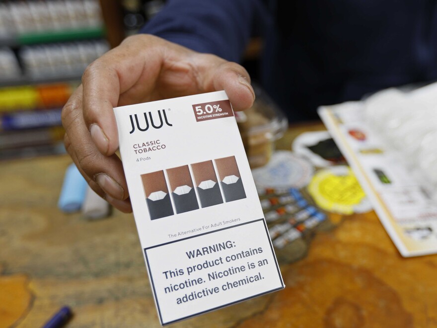 Juul Accepts Proposed Ban On Flavored Vaping Products As CEO Steps Down | WUNC News Juul Accepts Proposed Ban On Flavored Vaping Products As CEO Steps Down | WUNC News