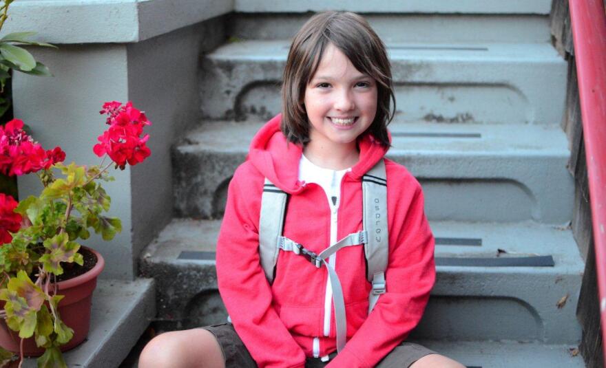 Ryder on his first day of third grade.