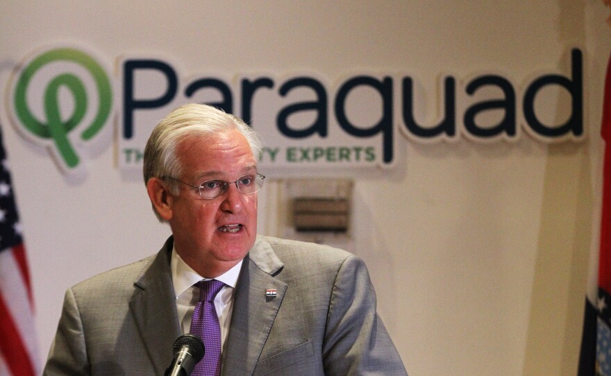 Missouri Gov. Jay Nixon speaks in St. Louis on Thursday June 9. The governor appointed three new members to the University of Missouri Board of Curators on Wednesday.