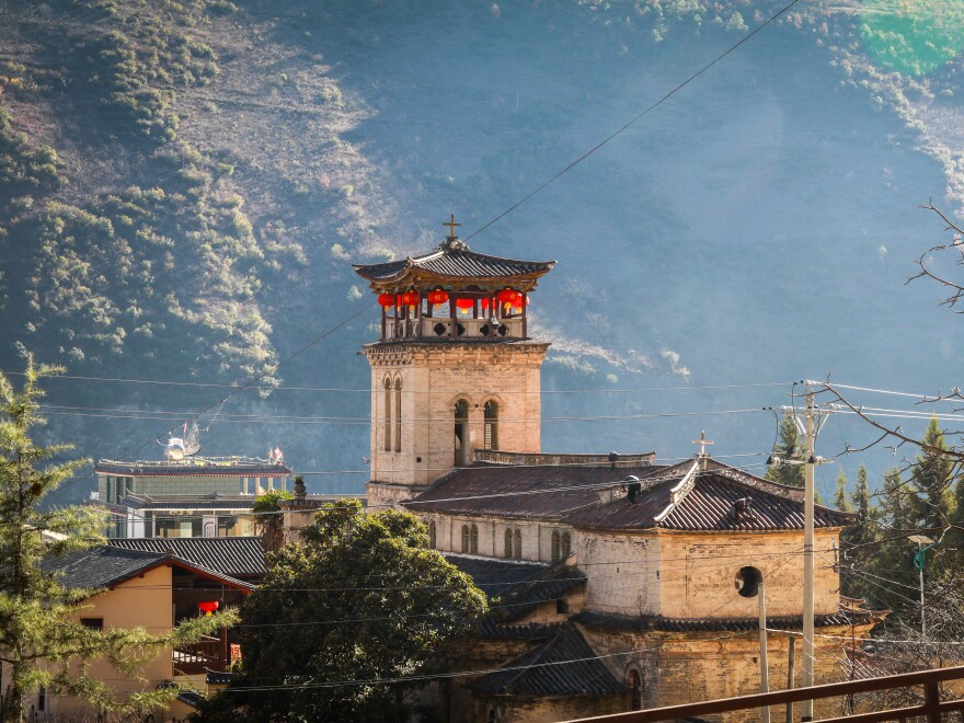 For the past 150 years, Cizhong Church in southwestern Yunnan province has been home to one of China' rare Catholic communities.