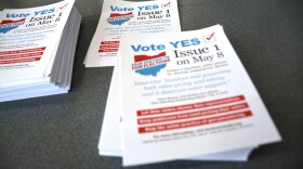 Flyers for Issue 1, the successful 2018 ballot issue that created a new redistricting process.