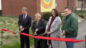 City leaders highlighted the Morris Street improvements at an event Tuesday.