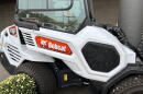 The world-famous Bobcat loader on display outside a Horbachers grocery store in Fargo, ND.