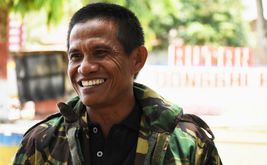 Mohammad Taris, 49, was convicted of corruption. As a village chieftain, he falsified receipts for item such as chairs and kindergarten toys, but now says he's determined to "obey the law, and with a clear conscience and without pressure from anyone." He plans to report back to the prison even though he's free.