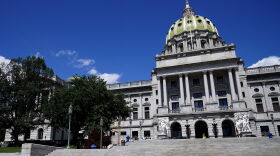  The Pennsylvania State Capitol in Harrisburg, Pa., is pictured on Wednesday, June 23, 2021.