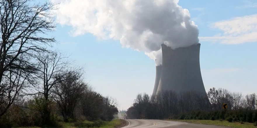 The Byron Generating Station, owned by Constellation Energy, is pictured in Ogle County.