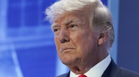 FILE - Former President Donald Trump arrives to speak at the Moms for Liberty meeting in Philadelphia, June 30, 2023.