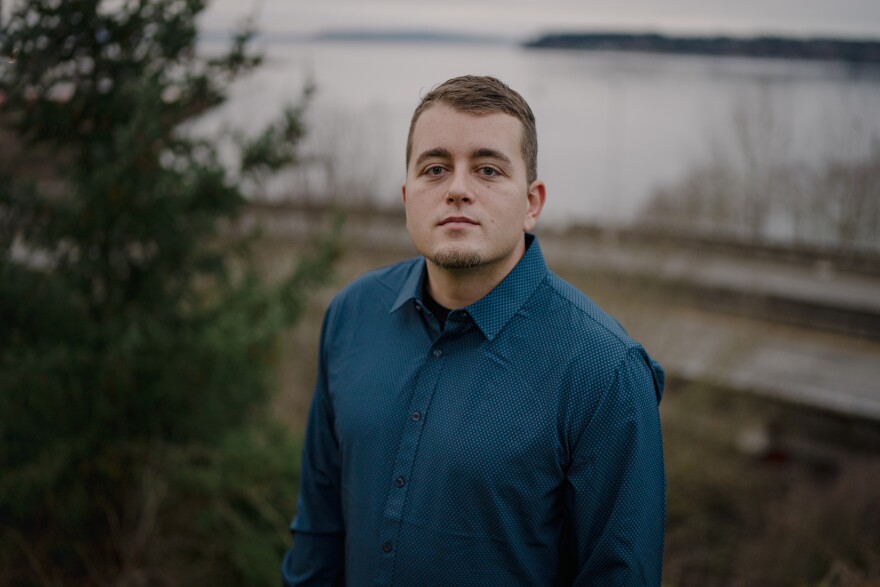 Borup plans to return to school this spring, but he says some days he loses faith that he'll ever get his degree. "It's definitely like an internal battle."