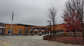 Ithaca High School is one of two ICSD schools that will soon have gender inclusive restroom facilities. (Megan Zerez/WSKG)