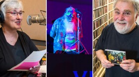 VPR music hosts (from left) Linda Radtke, Joel Najman and Robert Resnik all have special programms planned this weekend.