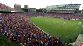 FC Cincinnati fans packed Nippert Stadium July 16, 2016 for a match against English Premier League team Crystal Palace.