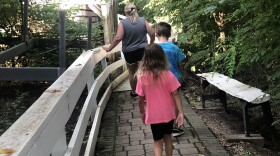 The family on summer 2023 hike.