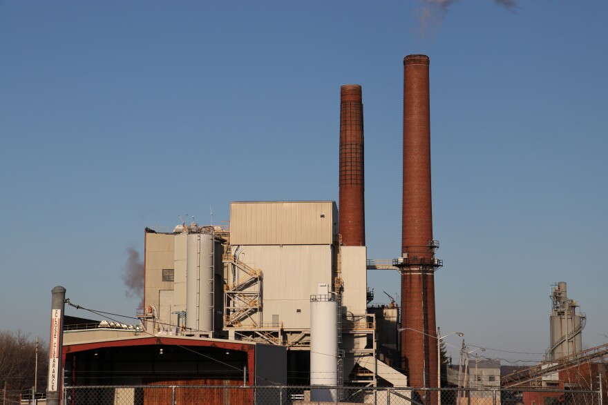 The Greenidge Generation plant in Torrey, NY.