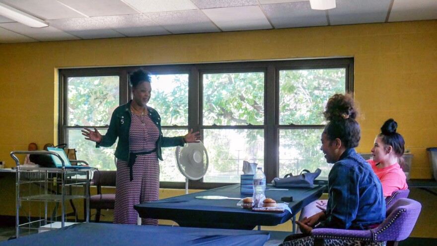 Peggy Jones-Foxx, president of the Wichita Black Nurses Association, teaches prenatal education classes as part of a new initiative to reduce Black infant mortality.