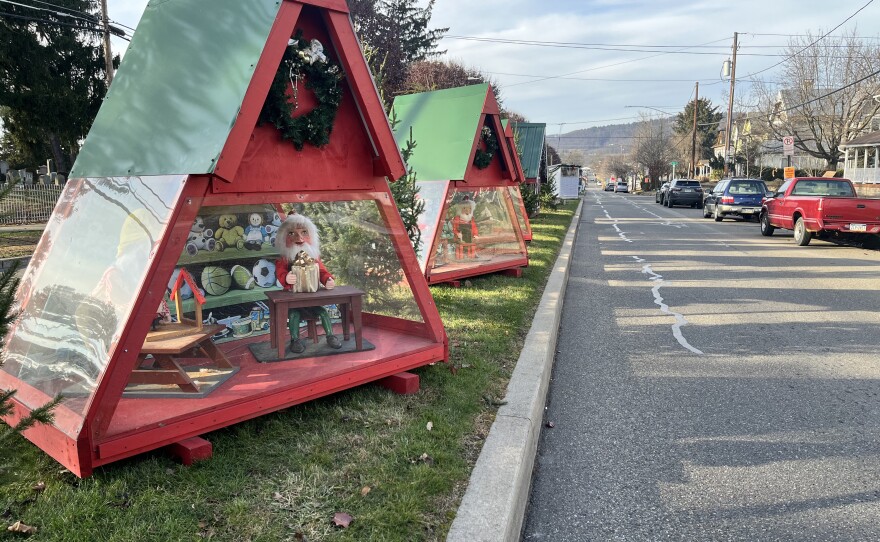 The Christmas Boulevard in Berwick.