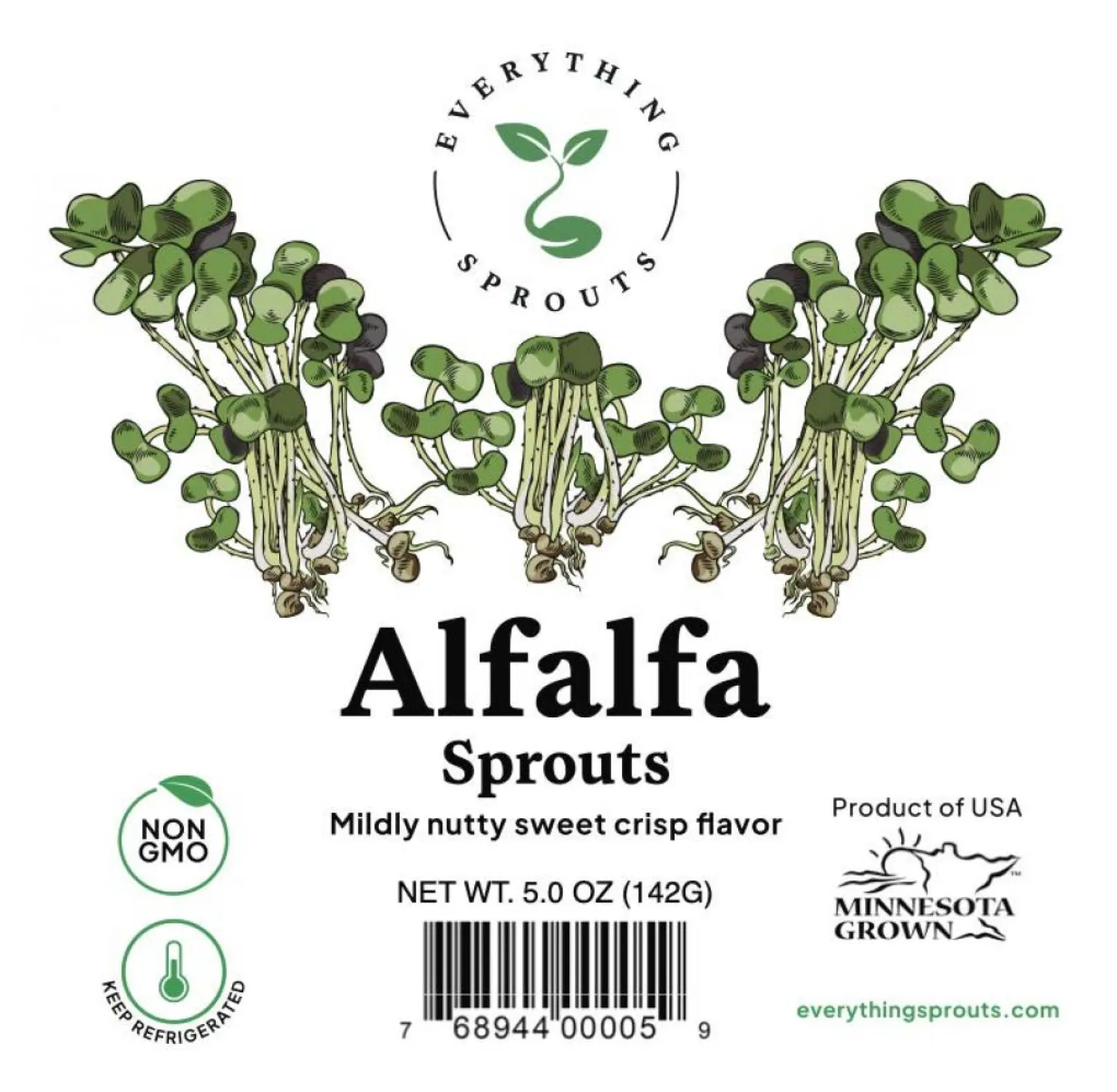 The latest produce recall -- alfalfa sprouts