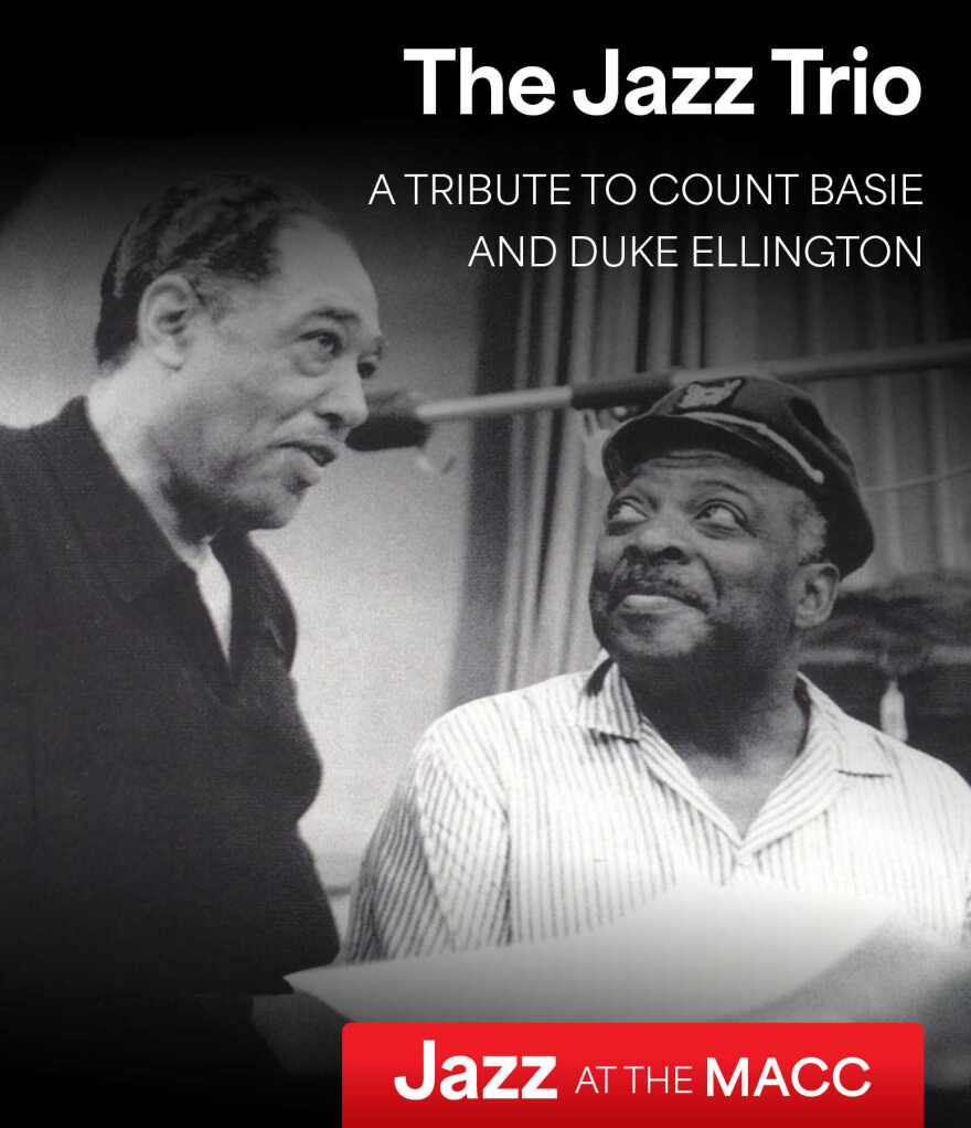 Gulf Coast Symphony Poster for Basie-Ellington jazz concert