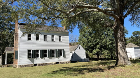 Mecklenburg County hosts a groundbreaking ceremony on Monday as it plans to reopen Latta Place in Huntersville next year.