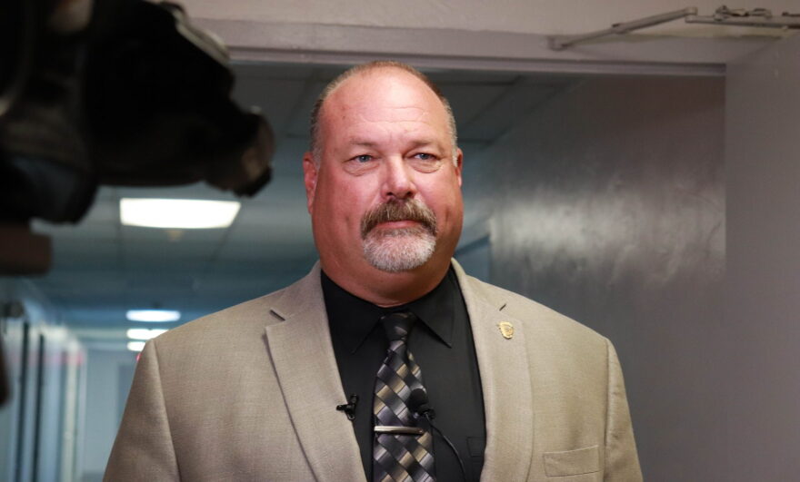 Greg Breslin is the warden of Jackie Brannon Correctional Center.