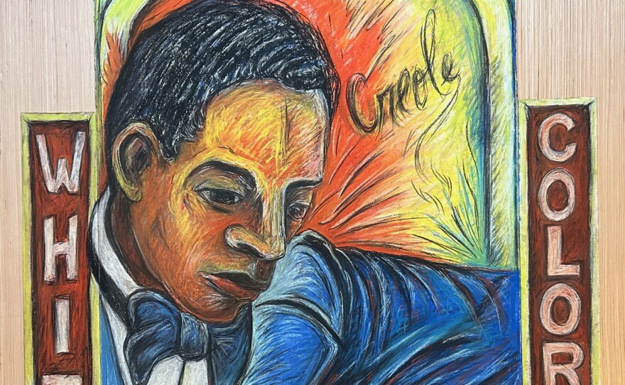 Jelly Roll Morton, from “The Color of Music” exhibit