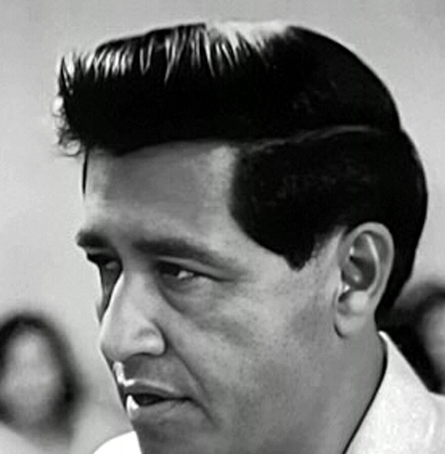 Cesar Chavez at his daughter's wedding