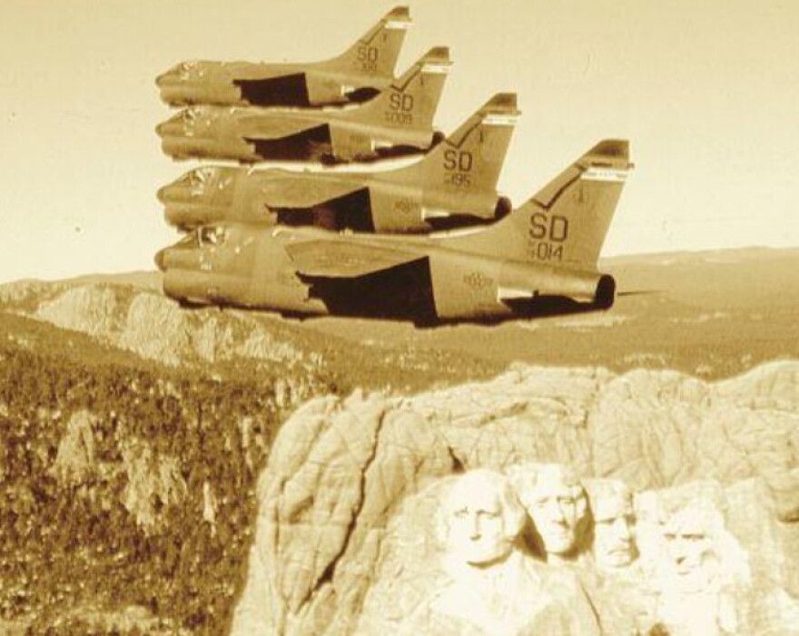 Lt. Col A. Larson on South Dakota Air National Guard's 114th