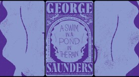 Book cover for "A Swim In A Pond in the Rain"