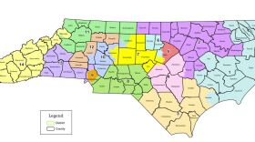North Carolina's new Congressional map gives Republicans the advantage in 10 of 14 seats.
