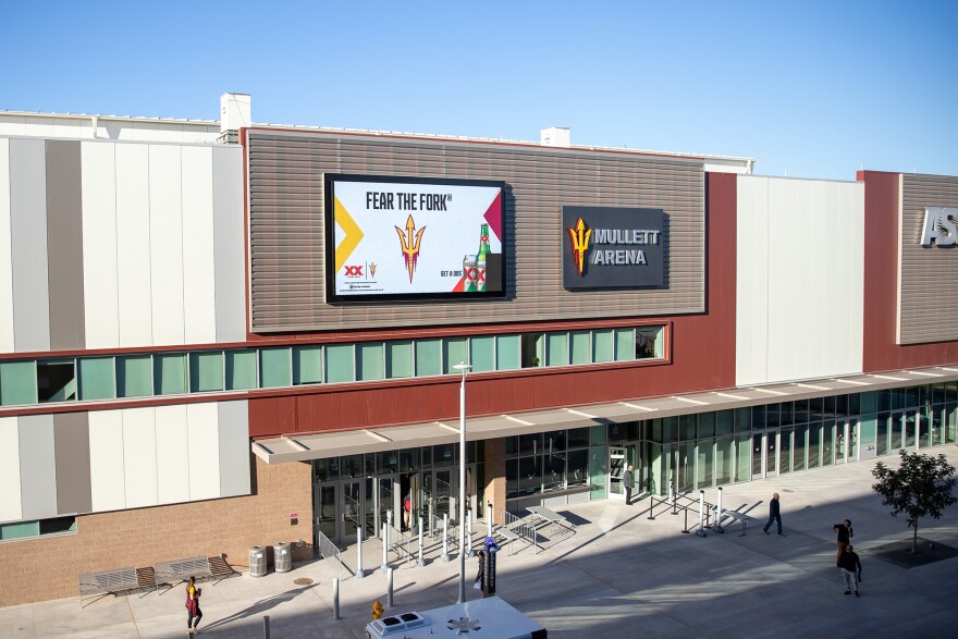 ASU Mullett Arena hockey Tempe