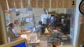 Kate Lochte interviewing Stephen Brown and Matthew Gianforte