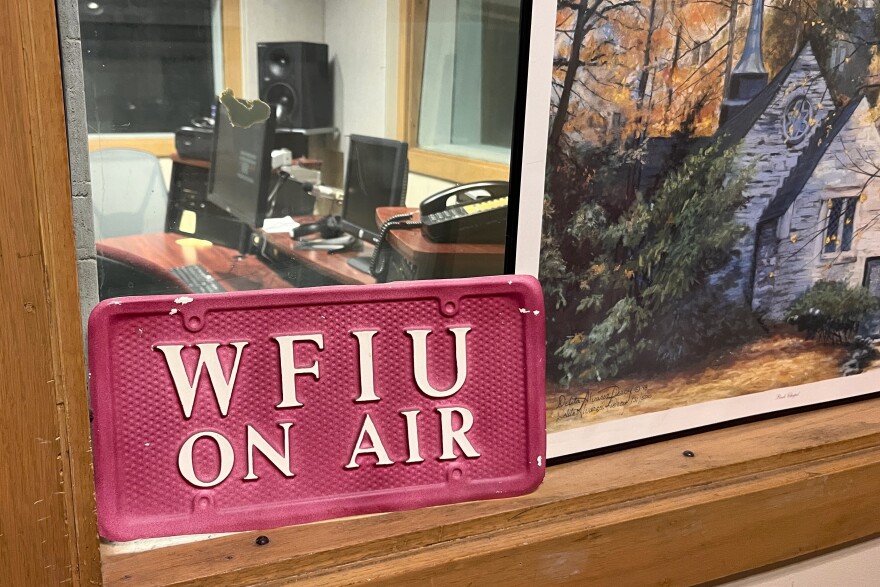 WFIU Radio in Bloomington is one of 17 public media stations in Indiana that faces a loss in funds from state and federal lawmakers.