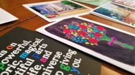 An assortment of cards Bloomington resident Brynn Canary has been sending out to lift spirits amid the coronavirus pandemic.