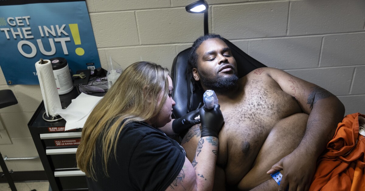 How tattoo removal could give some incarcerated Illinoisans a blank slate
