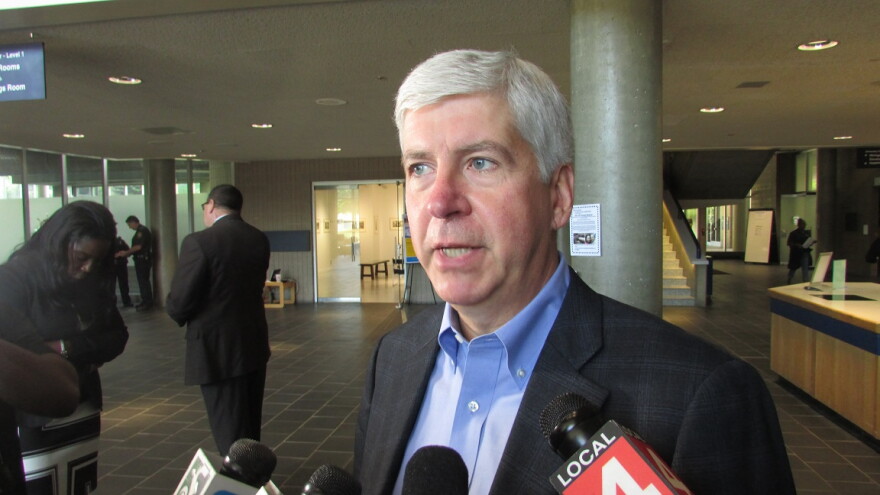 Former Gov. Rick Snyder (file photo)