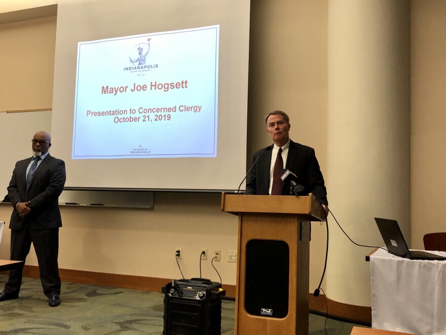 Mayor Joe Hogsett addressed his plan to address systemic racism in Indianapolis if reelected.