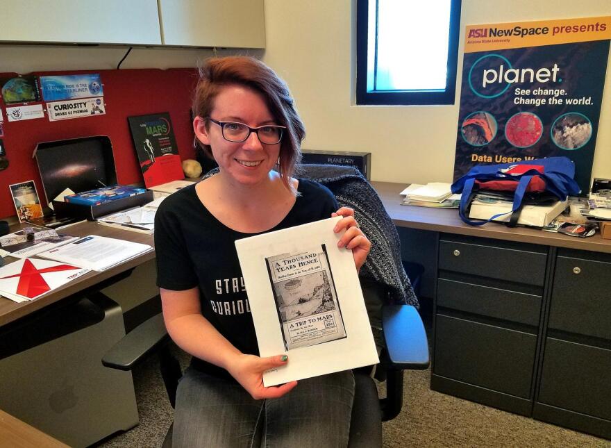 Tanya Harrison in her office