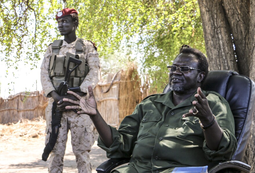 Former South Sudan Vice President Riek Machar is now a rebel leader.