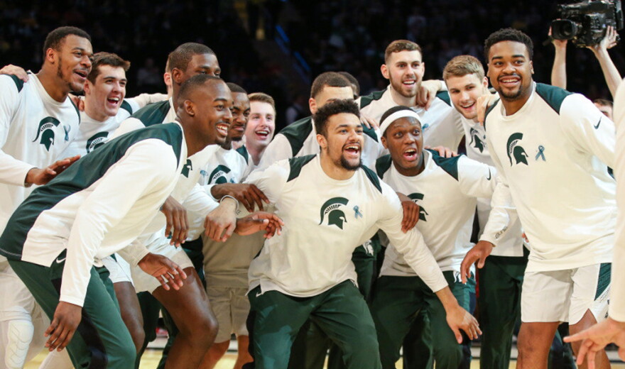 The 2018-19 Michigan State University men's basketball team has reached the Final Four in the NCAA tournament.