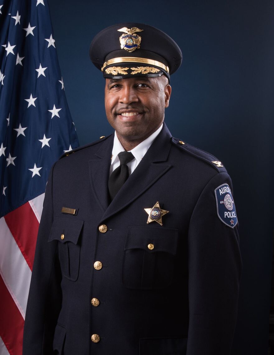 Aurora Police Chief-designate Keith Cross