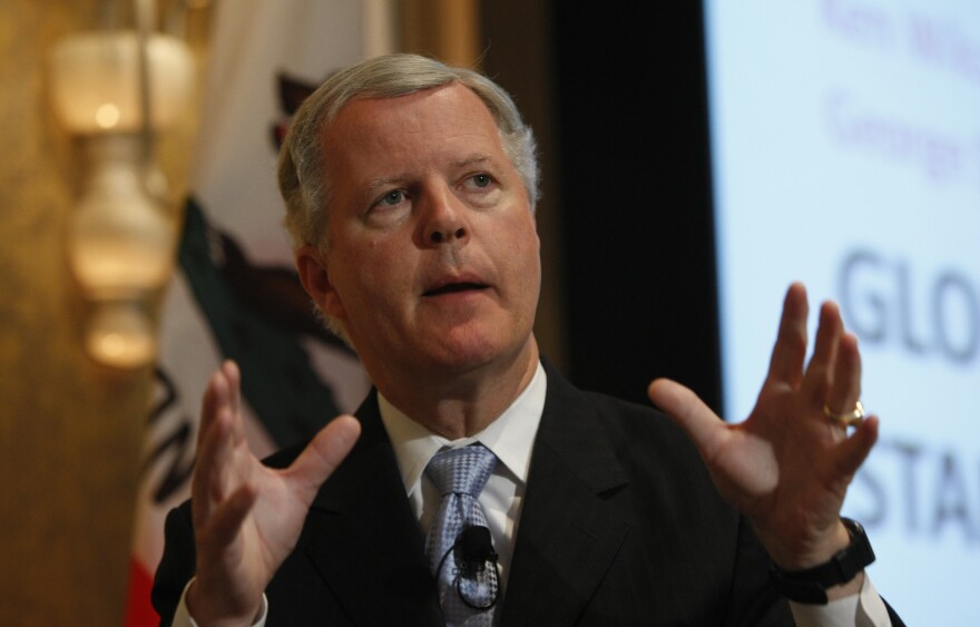 Former Republican U.S. Rep. Tom Campbell of California is seen in 2010. While serving in Congress back in 1999, Campbell testified in support of multi-member districts, which he says he still supports.